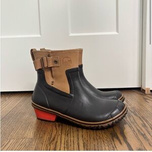 Sorel Slimpack Riding Rainboot Womens Sz 7.5